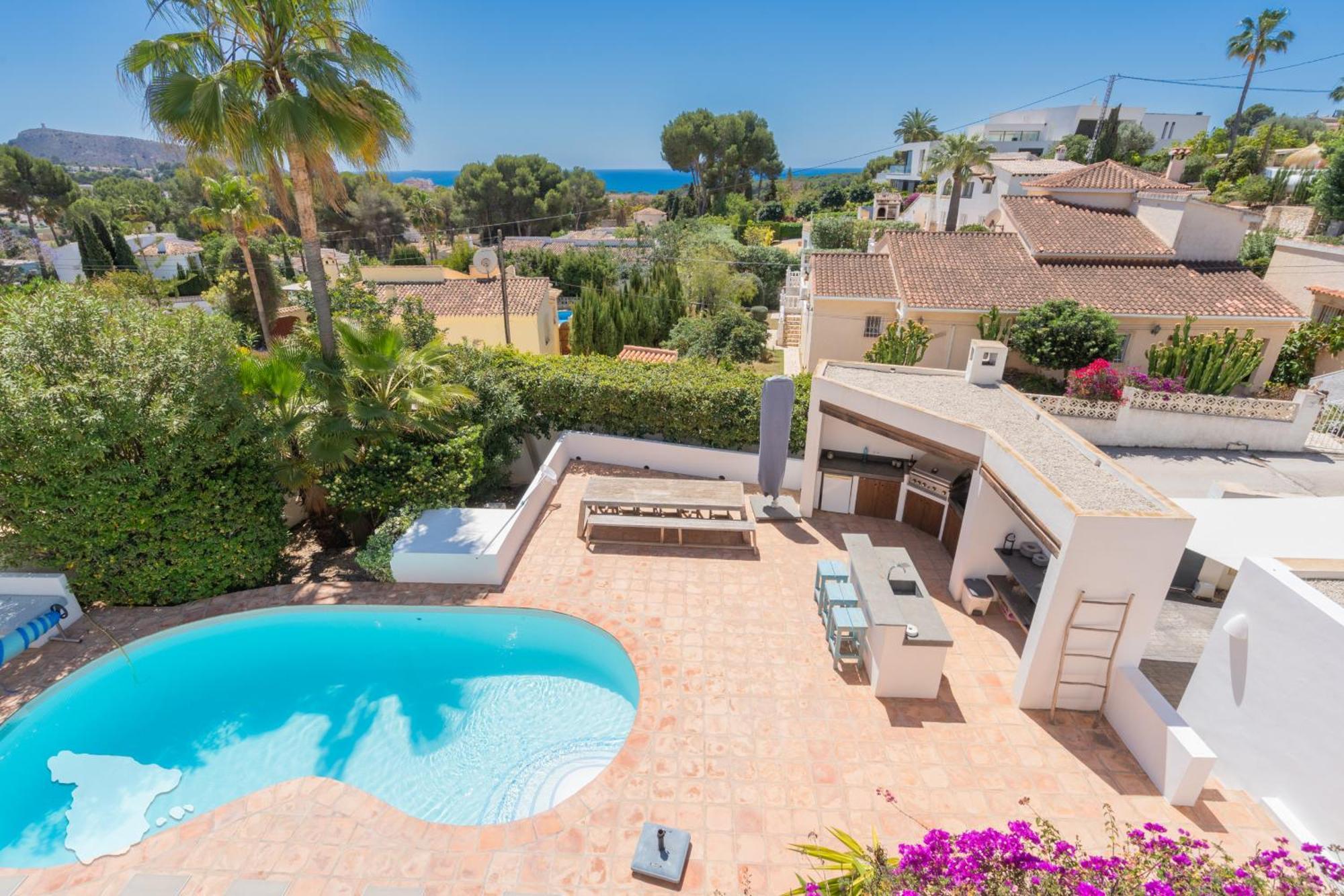 Costablancadreams Casa La Cereza In Moraira Villa Екстериор снимка